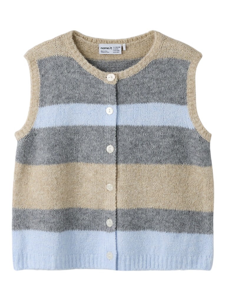 NKFLUCI LOOSE KNIT VEST
